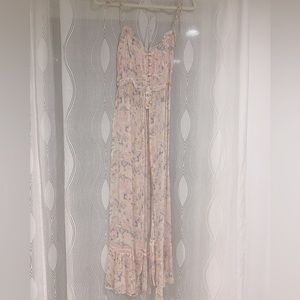 Flirtatious sheer gown